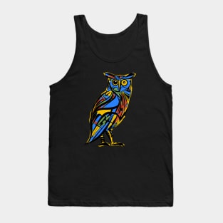 owl doodle Tank Top